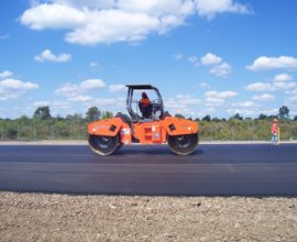 single man on orange machine